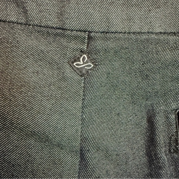 Prana | Dark Denim Wide Leg Trouser with Stretch | Sz 10 - Picture 5 of 6
